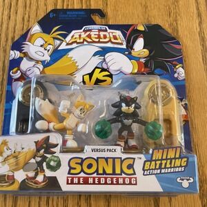 Legends of Akedo x Sonic the Hedgehog Tails vs Shadow Mini Figure Set